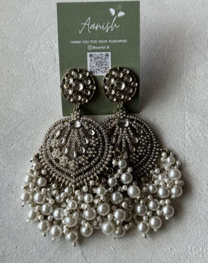 White Pearl Earring