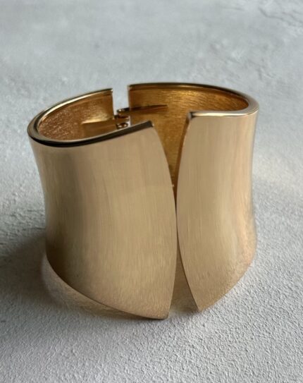 Stainless Steel Gold Bangle Cuff