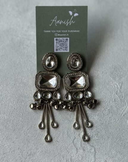 Dull Gold Earring