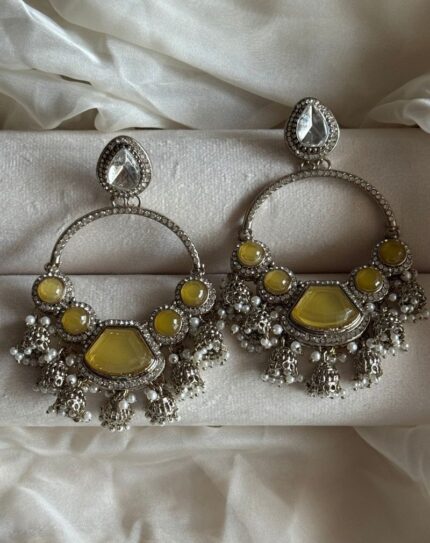 Yellow Stone Earring