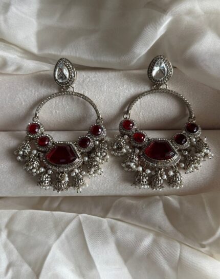 Red Stone Earrings