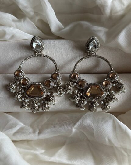 Golden Stone Earrings