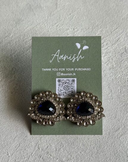 Ink Blue Stud