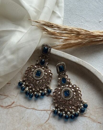 Blue Stone Earrings