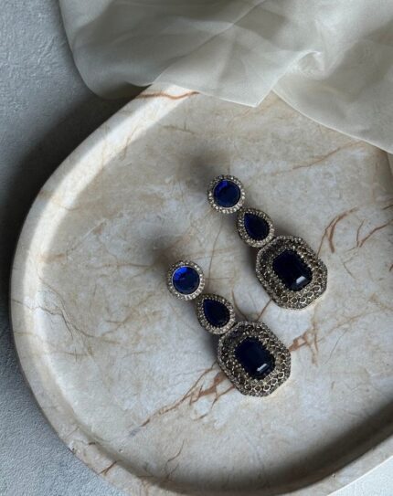 Blue Stone Earrings